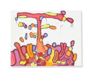 Carroll Dunham - Group D, No. 10