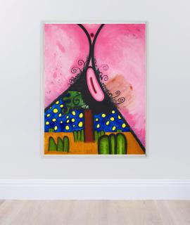 Carroll Dunham - (Hers) Night & Day No. 3