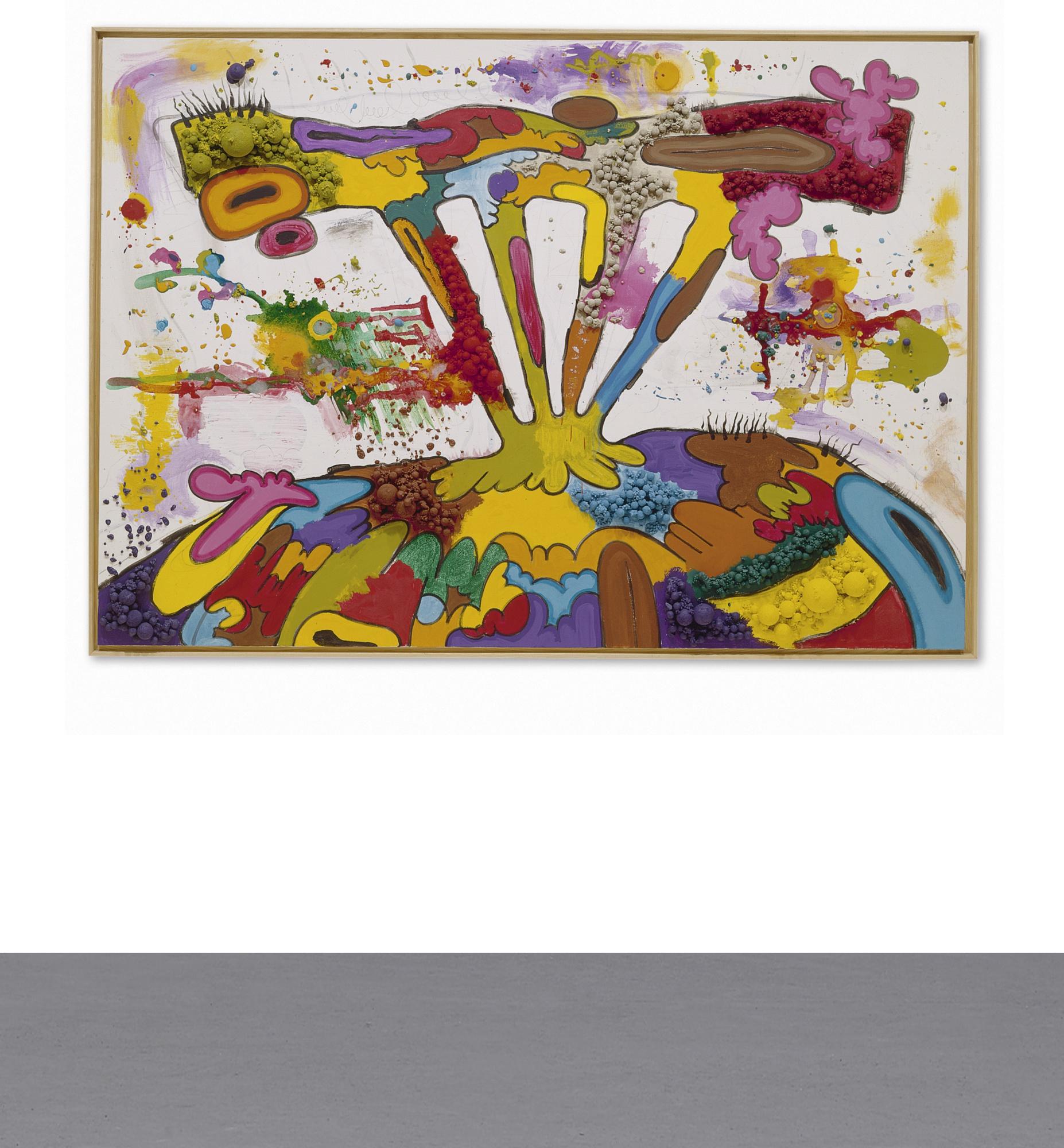 Carroll Dunham - Integrated Painting Seven