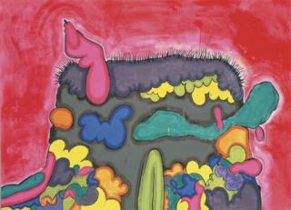 Carroll Dunham - Mound C