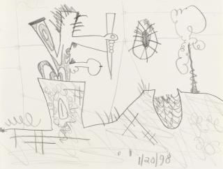 Carroll Dunham - Ohne Titel