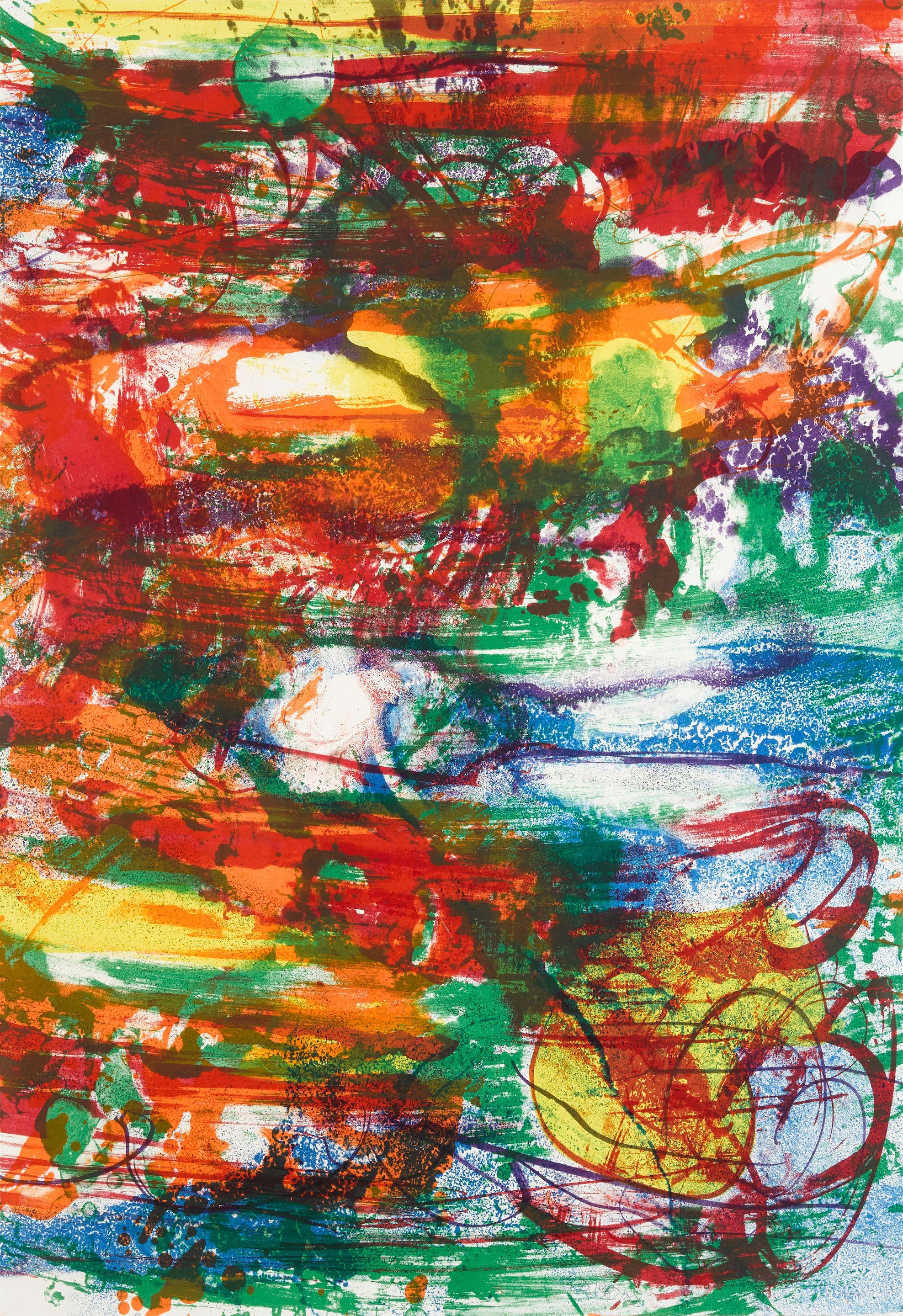 Carroll Dunham - Red Shift 5