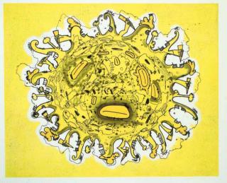 Carroll Dunham - The Sun