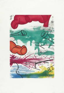 Carroll Dunham - Three Etchings