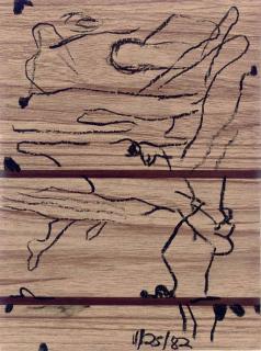 Carroll Dunham - Untitled 11/25/82