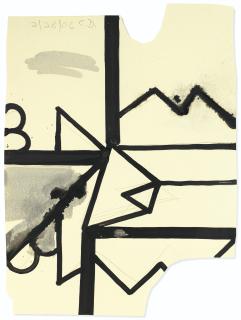 Carroll Dunham - Untitled (2/28/06)