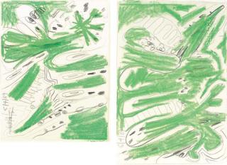 Carroll Dunham - Untitled (5/4/89)