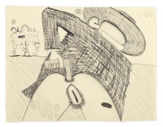Carroll Dunham - Untitled (7/15/06)