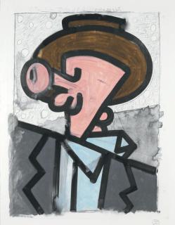 Carroll Dunham - Untitled II