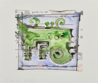 Carroll Dunham - Untitled (Nov. 27, 2006)