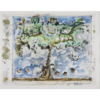 Carroll Dunham - Untitled (Tree)