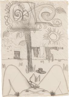 Carroll Dunham - Untitled