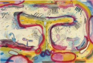 Carroll Dunham - Wave
