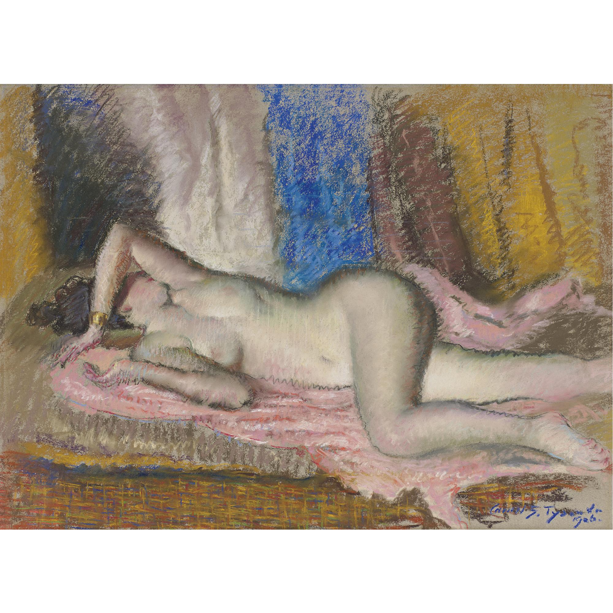 Carroll Sargent Tyson, Jr. - Reclining Nude
