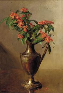 Catherine M. Wood - Milkweed in a ewer