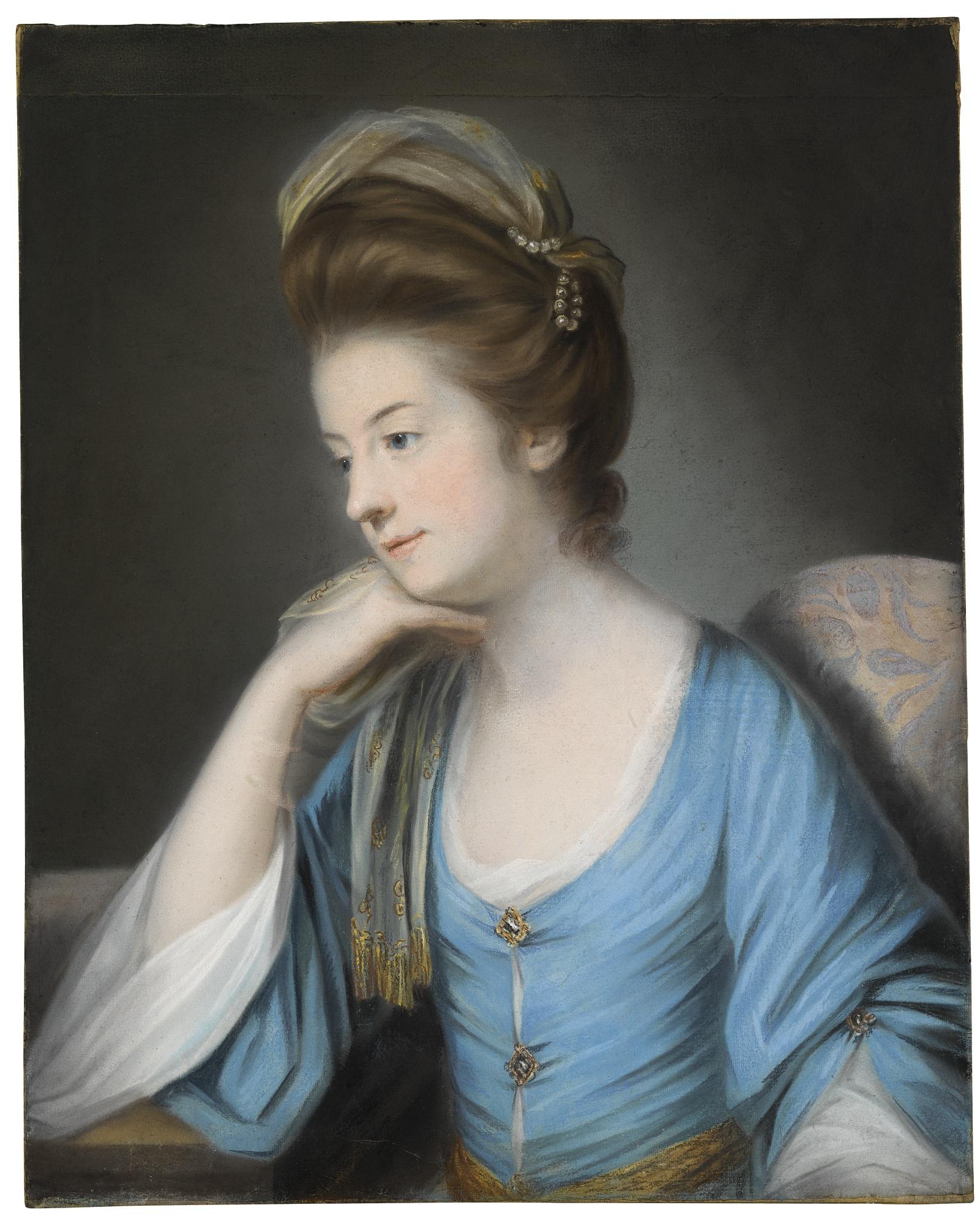 Catherine Read - Portrait Of A Lady Of The Steuart Family