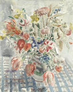 Cathleen S. Mann - Still Life of Flowers