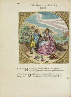 Cats, Jacob - Proteus of te Minne-beelden Verandert in Sinne-beelden. - Galathee ofte Harder Minne-Klachte. Rotterdam: Pieter van Waesberge, 1627