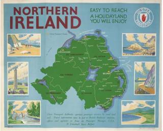Cattermole, Lance Harry Mosse R.O.I. - Northern Ireland, Giants Causeway; Antrim Coast; Mountains of Mourne