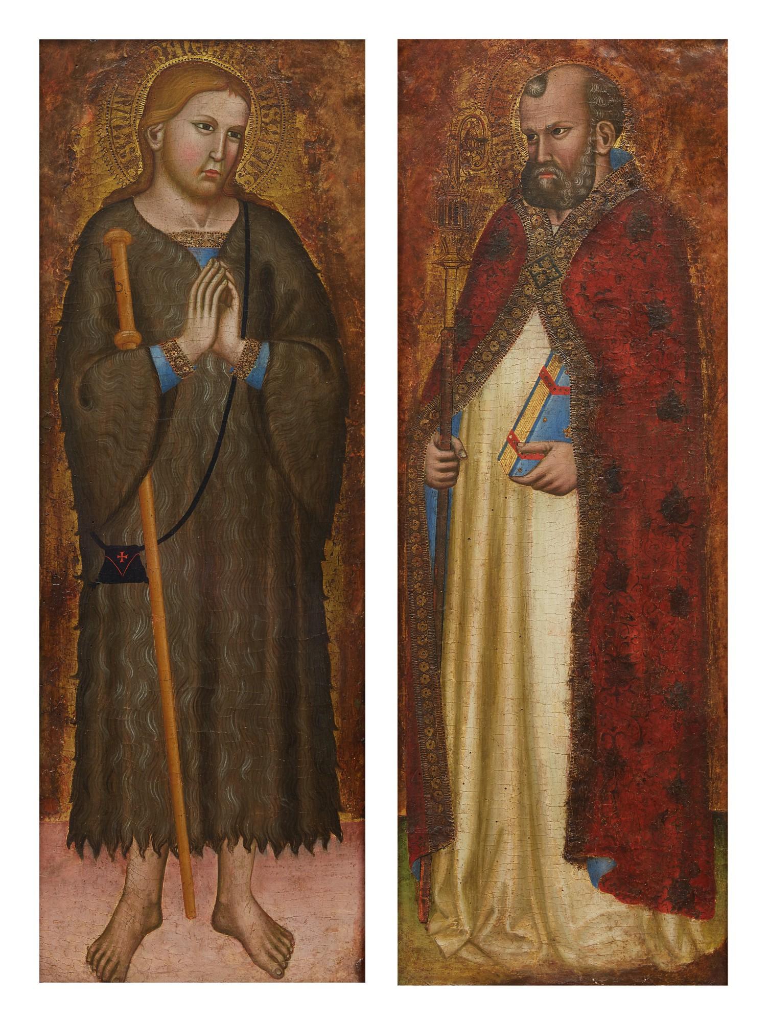 Cecco Di Pietro - Saint Rainerius; A Bishop Saint