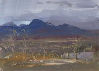 Cecil Arthur Hunt, R.W.S. - In Piedmont near Mondovi