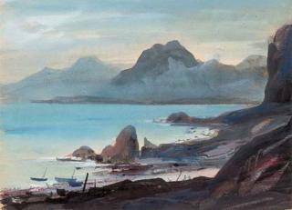 Cecil Arthur Hunt, R.W.S. - Pentidatilo, Calabria