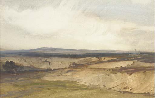 Cecil Arthur Hunt, V.P.R.W.S. - Heathfield, Pembrokeshire