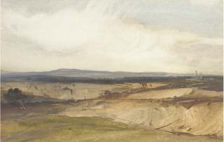 Cecil Arthur Hunt, V.P.R.W.S. - Heathfield, Pembrokeshire