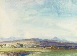 Cecil Arthur Hunt, V.P.R.W.S. - Near Stirling