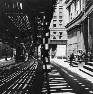 Cecil Beaton - \'Bowery Design\', 1937; Broadway sidewalk, 1937, printed circa 1960s