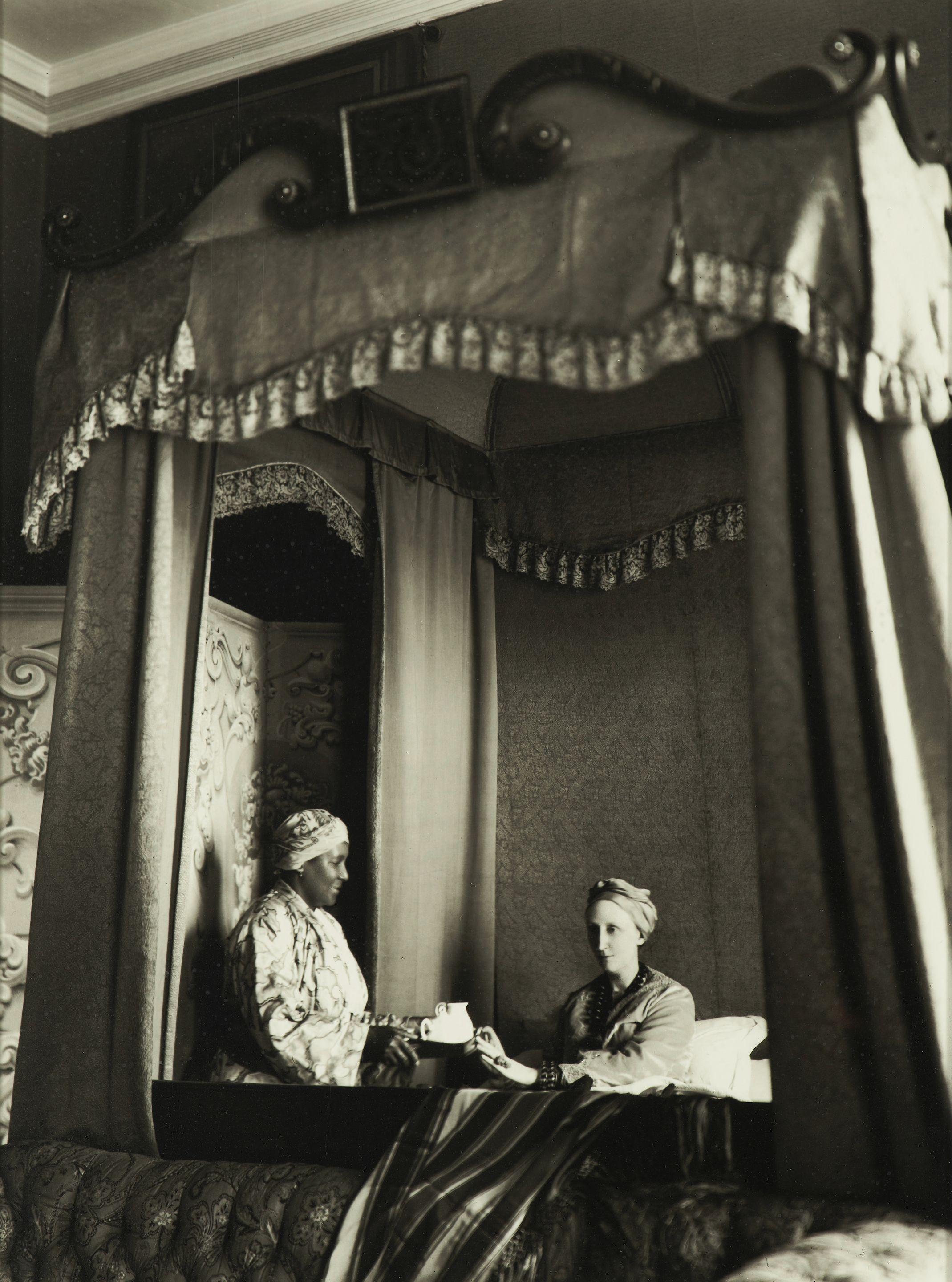 Cecil Beaton - Edith Sitwell Receiving Breakfast in Bed
