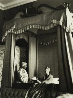 Cecil Beaton - Edith Sitwell Receiving Breakfast in Bed