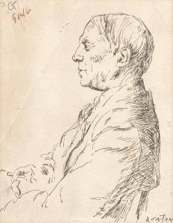 Cecil Beaton - Picasso in Profile