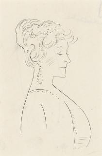 Cecil Beaton - Portrait of Frances, Countess of Warwick