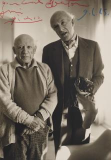 Cecil Beaton - Self Portrait with Picasso, 1965