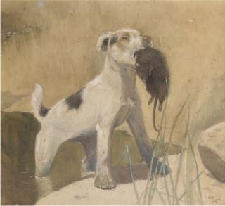 Cecil Charles Windsor Aldin, R.B.A. - Country Dog; And Town Dog