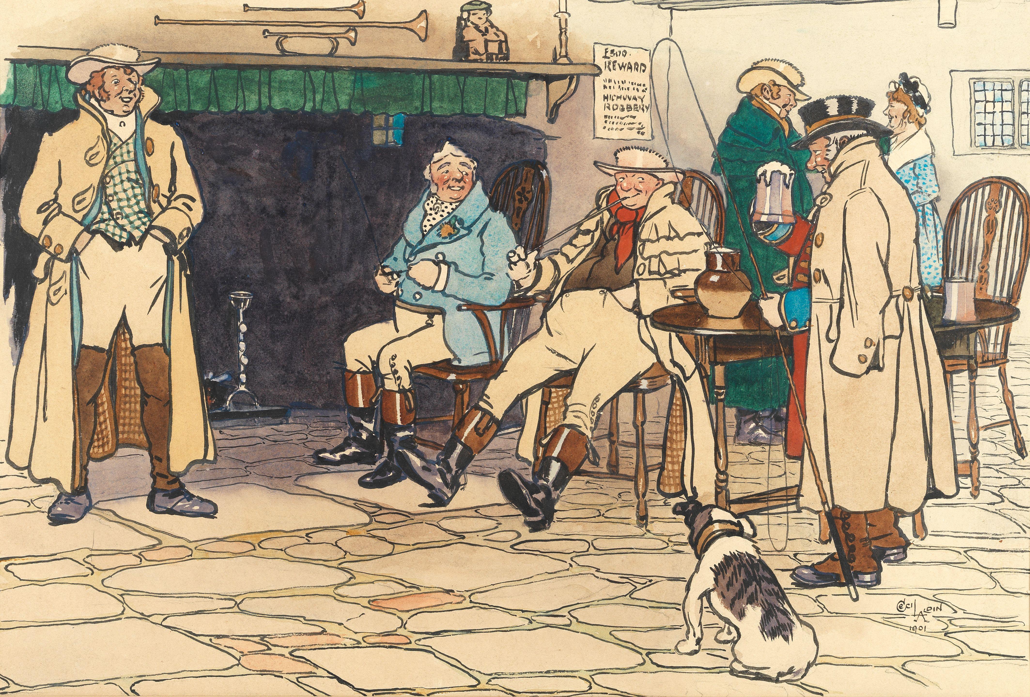 Cecil Charles Windsor Aldin, RBA - Coaching gossip