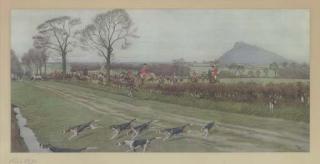 Cecil Charles Windsor Aldin - [English Hunting Scenes]: Eight Plates