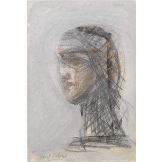 Cecil Collins, R.A. - Classical Head