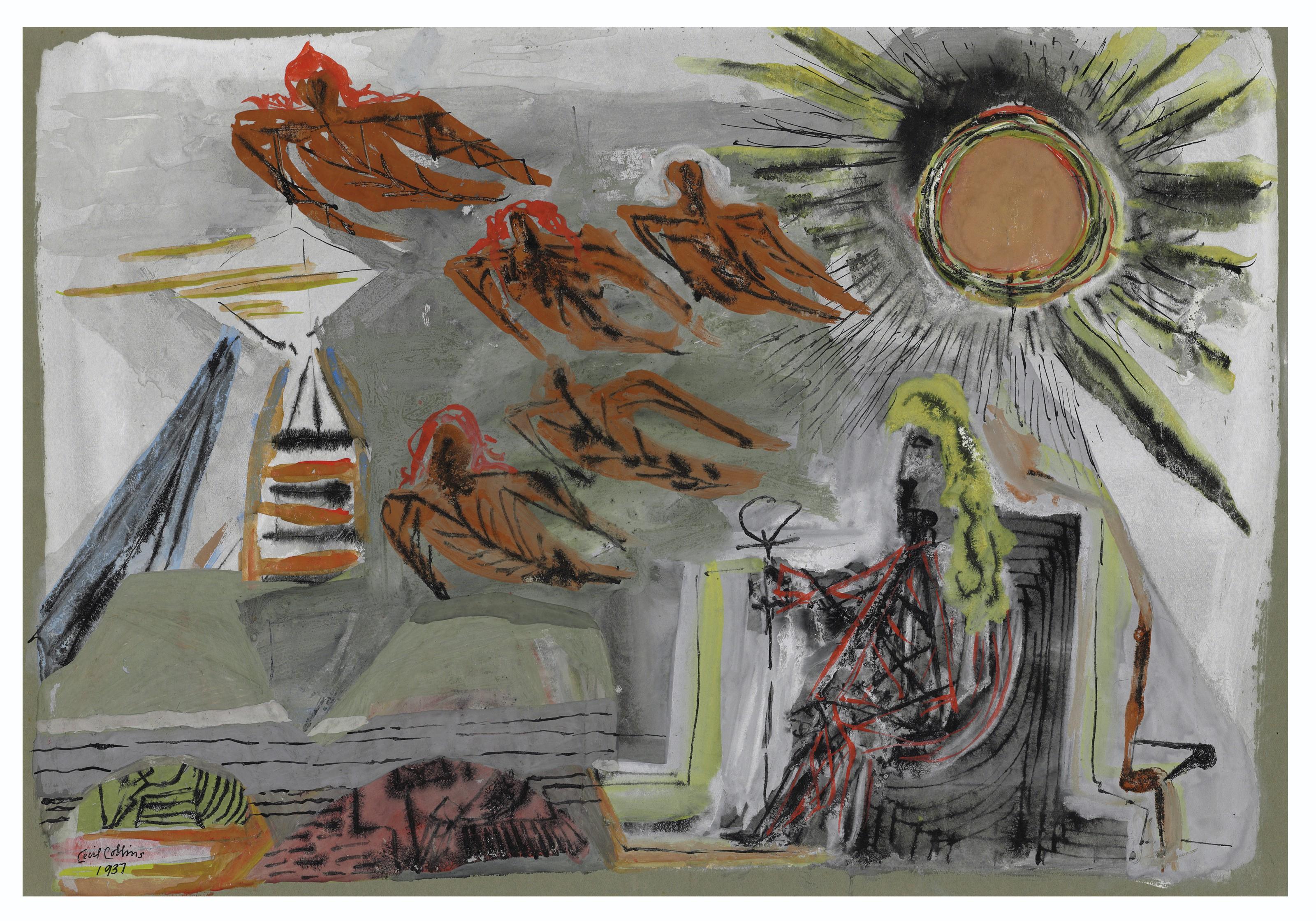 Cecil Collins, R.A. - Sun King