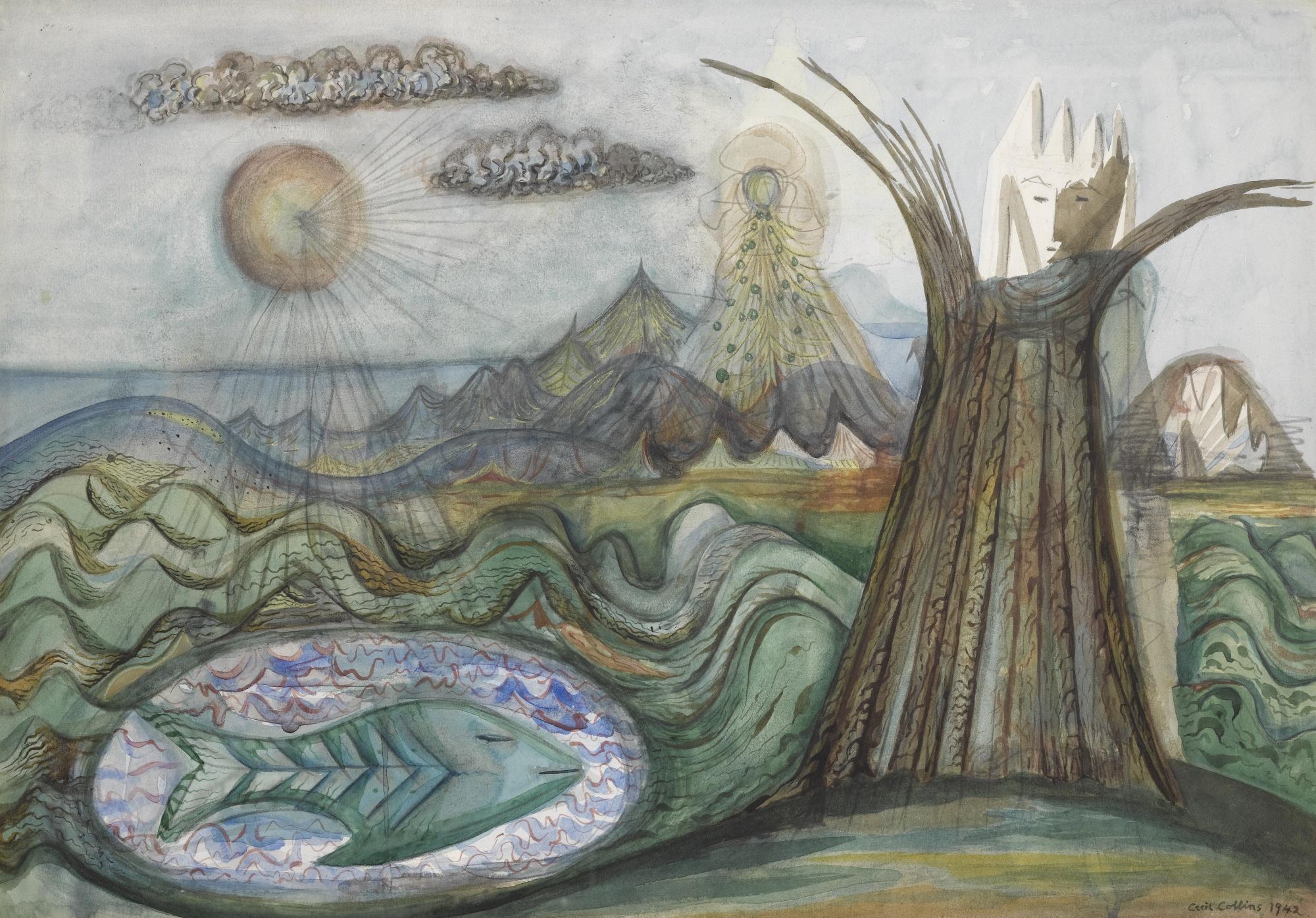 Cecil Collins, R.A. - The Bride