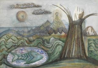 Cecil Collins, R.A. - The Bride