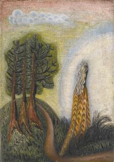 Cecil Collins, R.A. - The Greeting