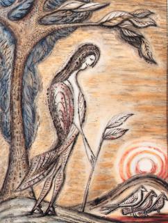 Cecil Collins - Birdman