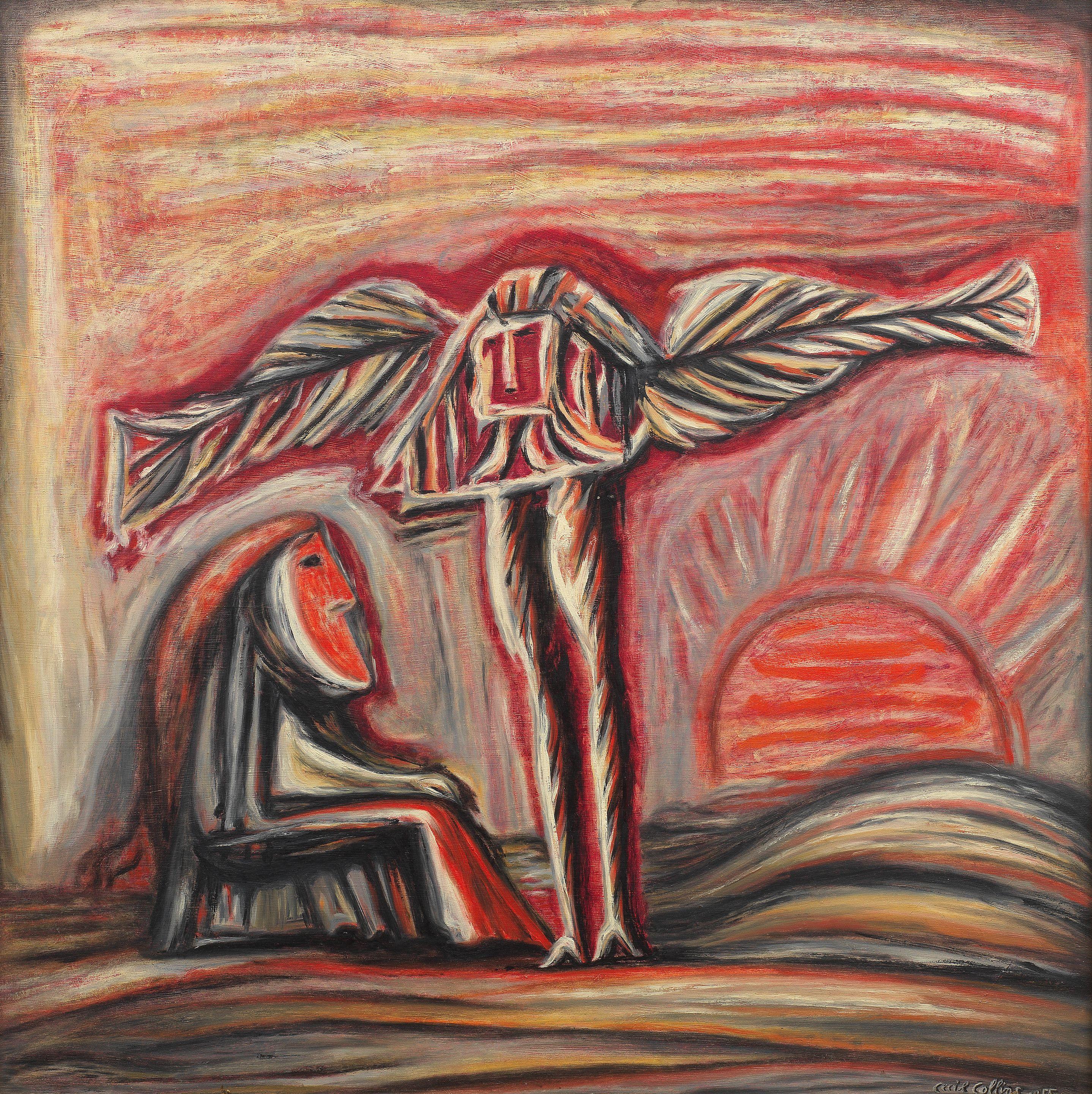 Cecil Collins - Figures and Landscape