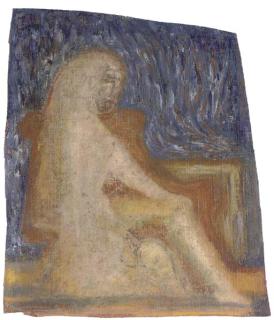 Cecil Collins - Portrait of The Artist\'S Wife