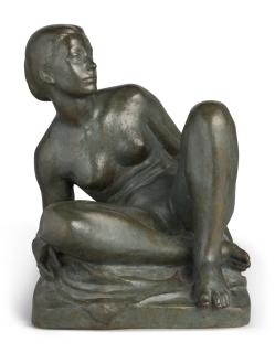Cecil de Blaquiere Howard - Seated Female Nude