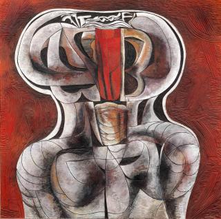 Cecil Edwin Frans Skotnes - Tribute to Uccello No.2