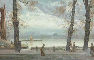 Cecil Gordon Lawson - Cheyne Walk, London