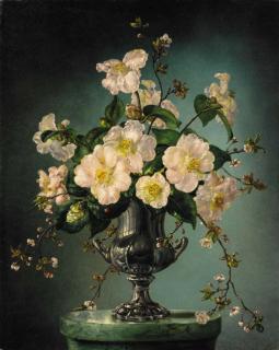 Cecil Kennedy - Camellias And Prunus Blossom